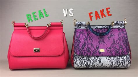 real vs fake dolce gabbana bags|false dolce and gabbana purses.